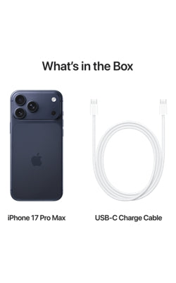 iPhone 17 Pro Max Deep Blue - Left Side