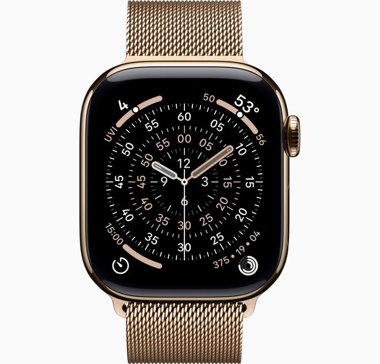 Apple Watch Series 11 42MM Gold Titanium - Milanese Loop - Cellular