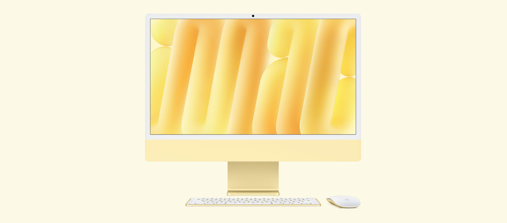 Apple iMac 24-inch M4 10-Core - Yellow | Genuine Apple | VSI Apple