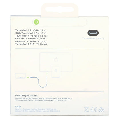 Apple Thunderbolt 4 Pro Cable (1.8m)