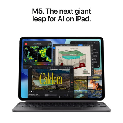 11-inch iPad Pro (M5) Wi-Fi + Cellular 2TB with standard glass - Space Black