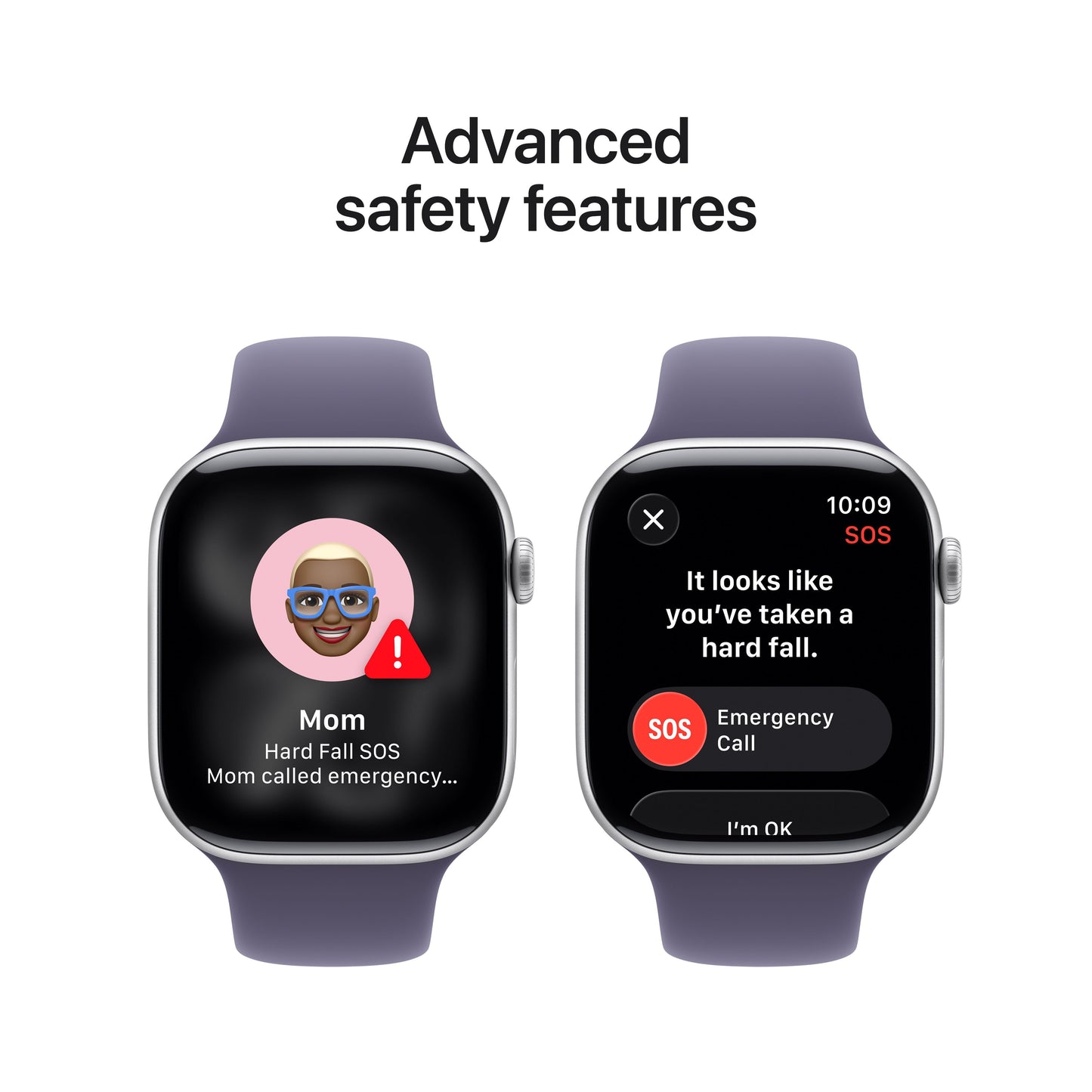 Apple Watch Series 11 GPS + Cellular 46mm Space Gray Aluminum Case with Black Sport Band - M/L