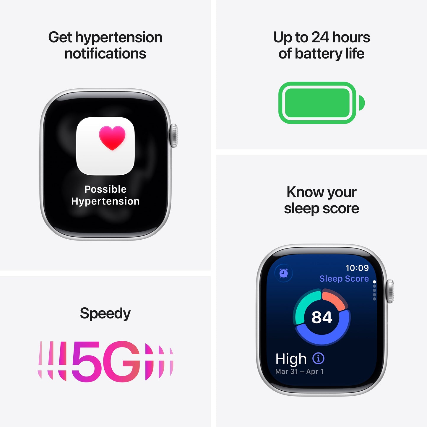 Apple Watch Series 11 42MM Slate Titanium - Sport Band - Cellular