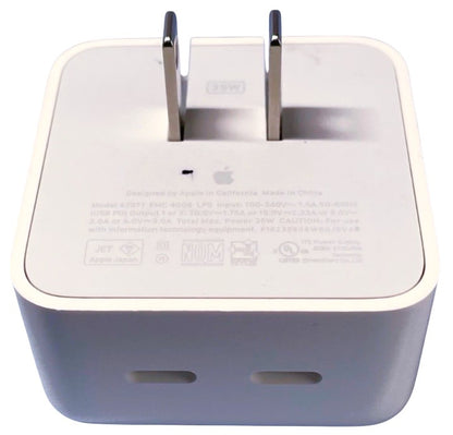 35W Dual USB-C Compact Power Adapter