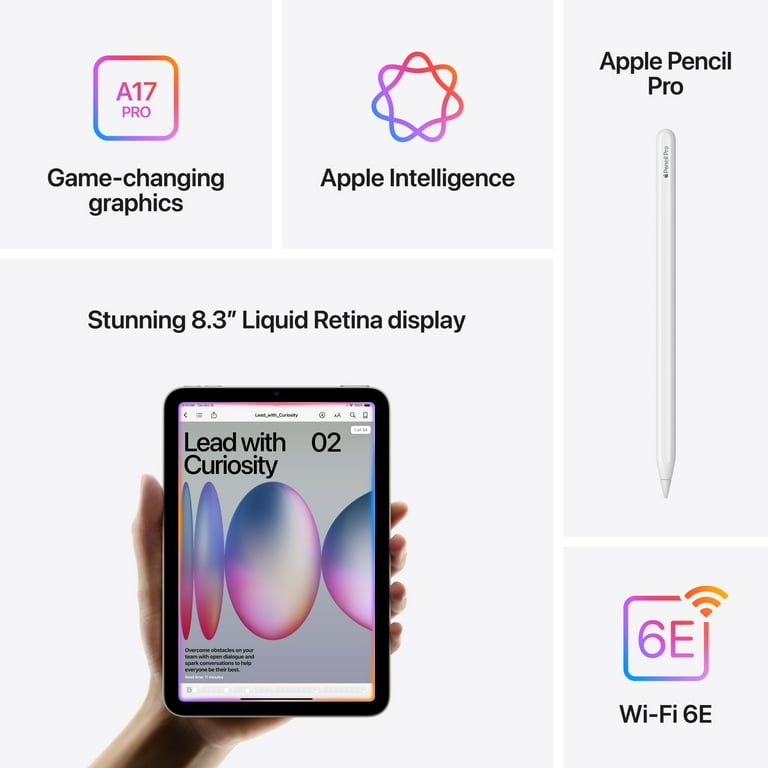 iPad Mini (A17 Pro) Wi-Fi 512GB - Blue