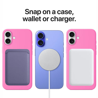iPhone 16 Plus Silicone Case with MagSafe - Peony