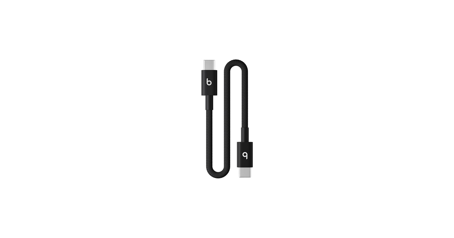 Apple Beats USB-C To USB-C Woven Short Cable (20 Cm) - Bolt Black