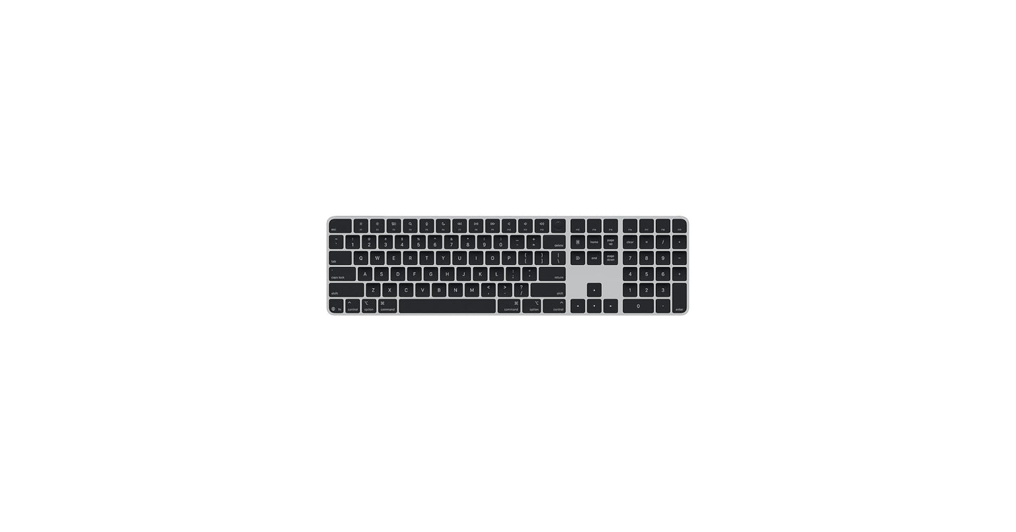 Magic Keyboard with Touch ID and Numeric Keypad - Black Keys