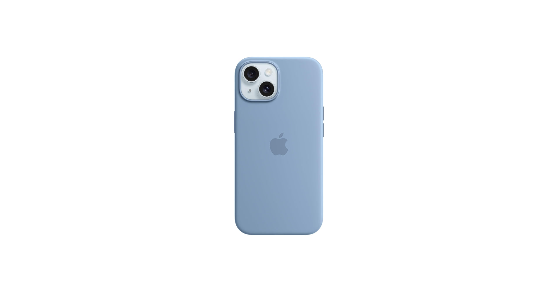 iPhone 15 Pro Silicone Case with MagSafe - Light Blue