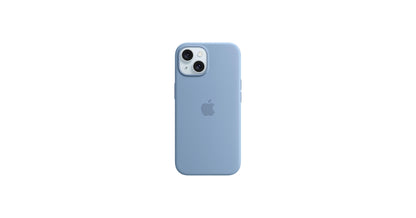 iPhone 15 Pro Silicone Case with MagSafe - Light Blue