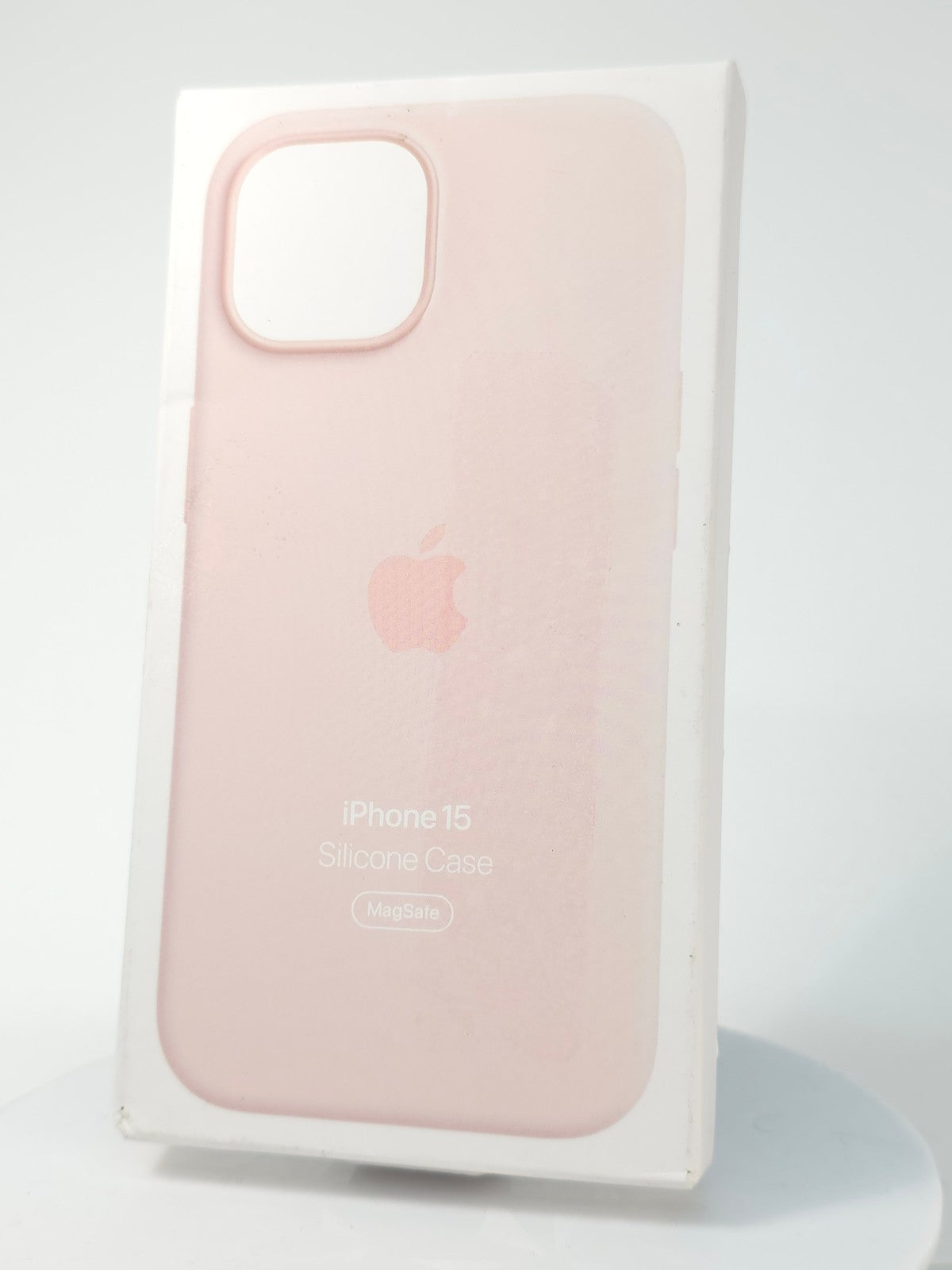 iPhone 15 Pro Silicone Case - Light Pink