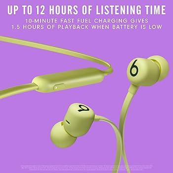 Apple Beats Flex All-day Wireless Earphones Yuzu Yellow