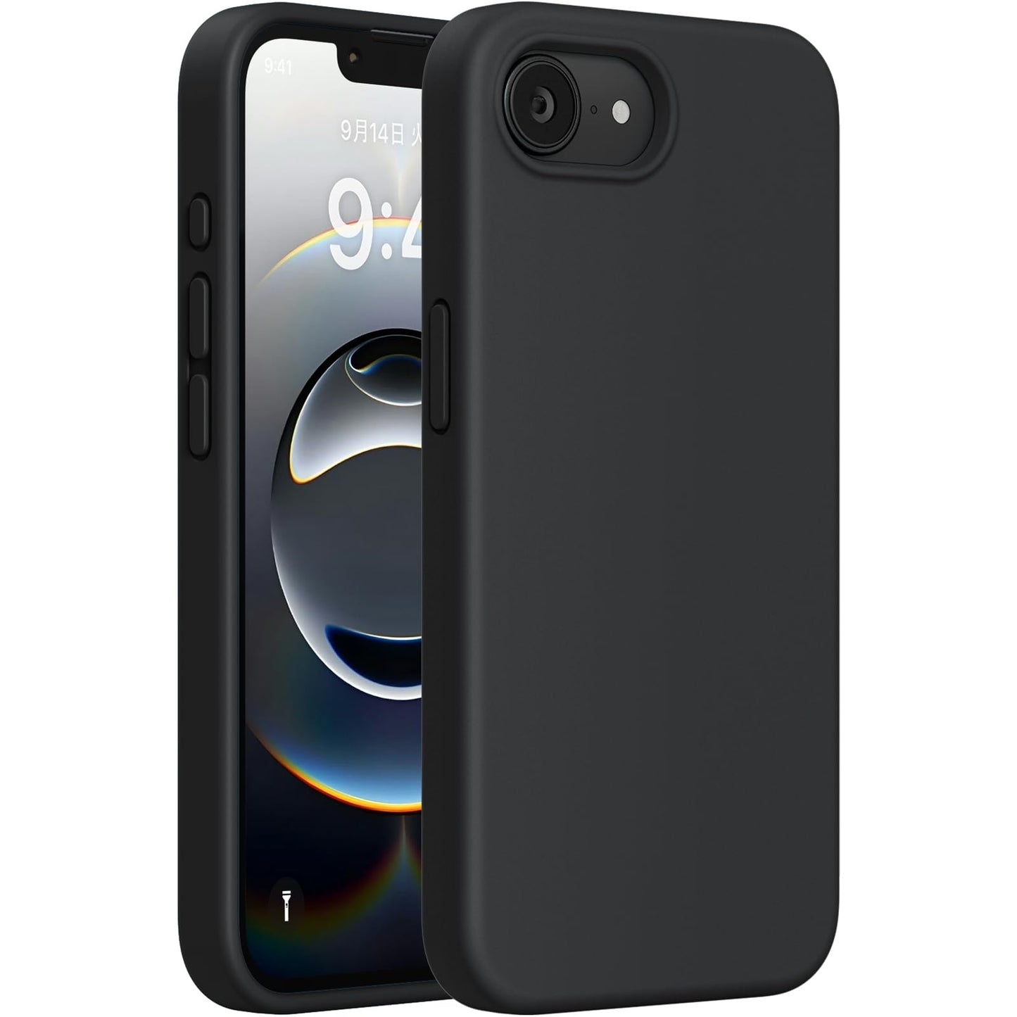 iPhone 16e Silicone Case - Black