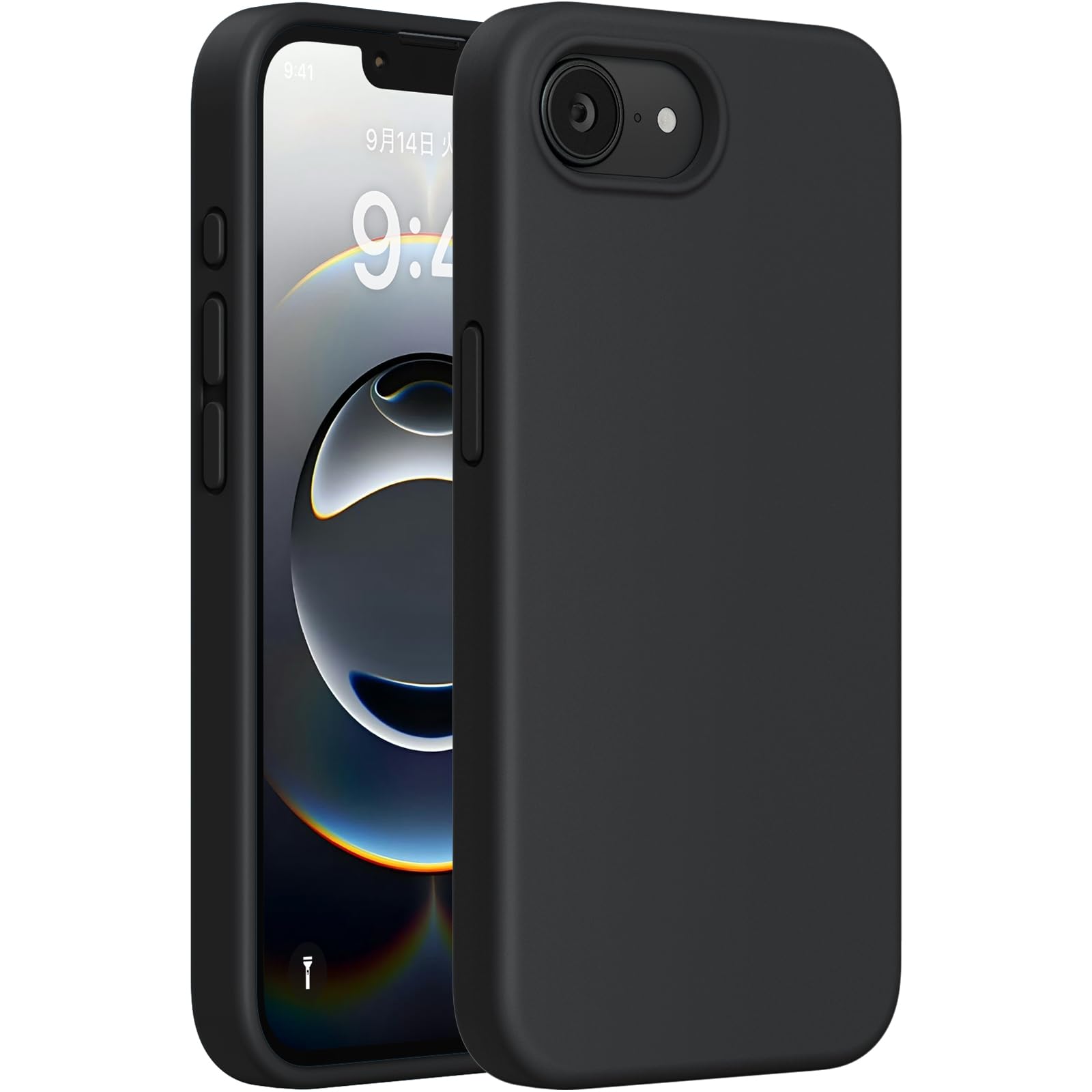 iPhone 16e Silicone Case - Black