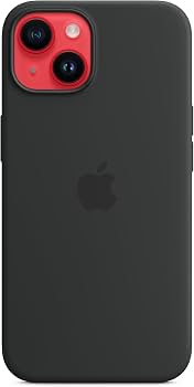 iPhone 14 Silicone Case with MagSafe - Midnight