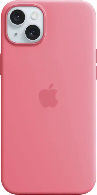 iPhone 15 Plus Silicone Case with MagSafe - Pink