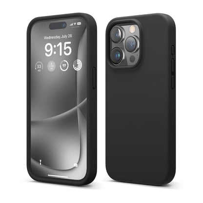 iPhone 15 Pro Silicone Case - Black