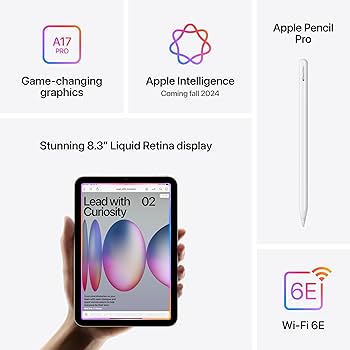 iPad Mini (A17 Pro) Wi-Fi 512GB - Purple