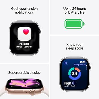 Apple Watch Series 11 46MM Silver Aluminum - Sport Band - GPS