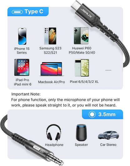 USB-C to 3.5 mm Audio Cable (1.2 m)