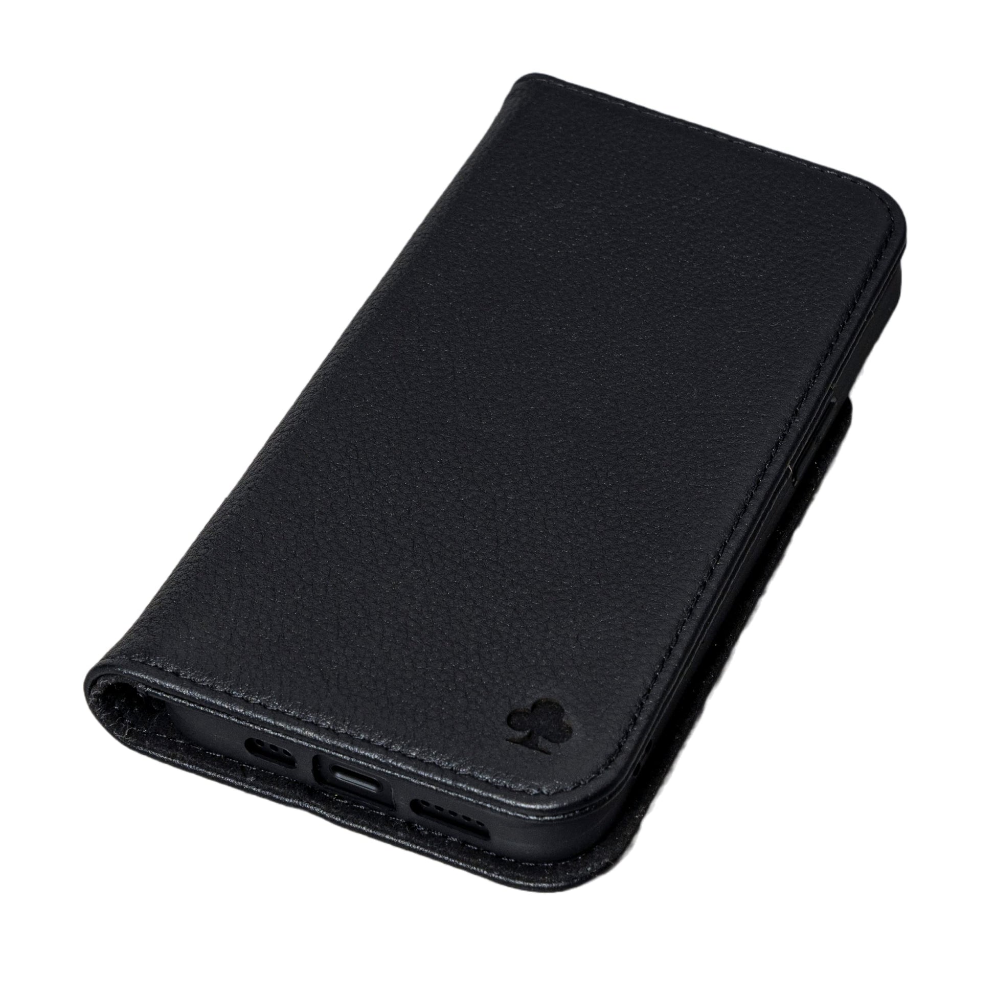 iPhone SE Leather Case - Black