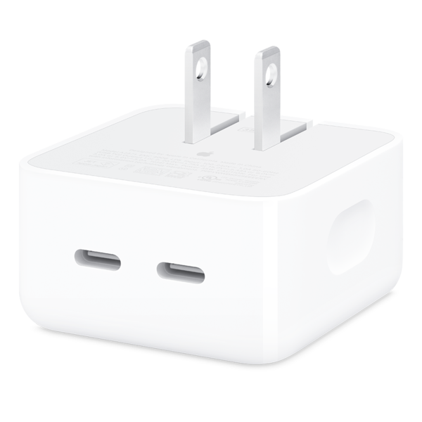 35W Dual USB-C Port Power Adapter
