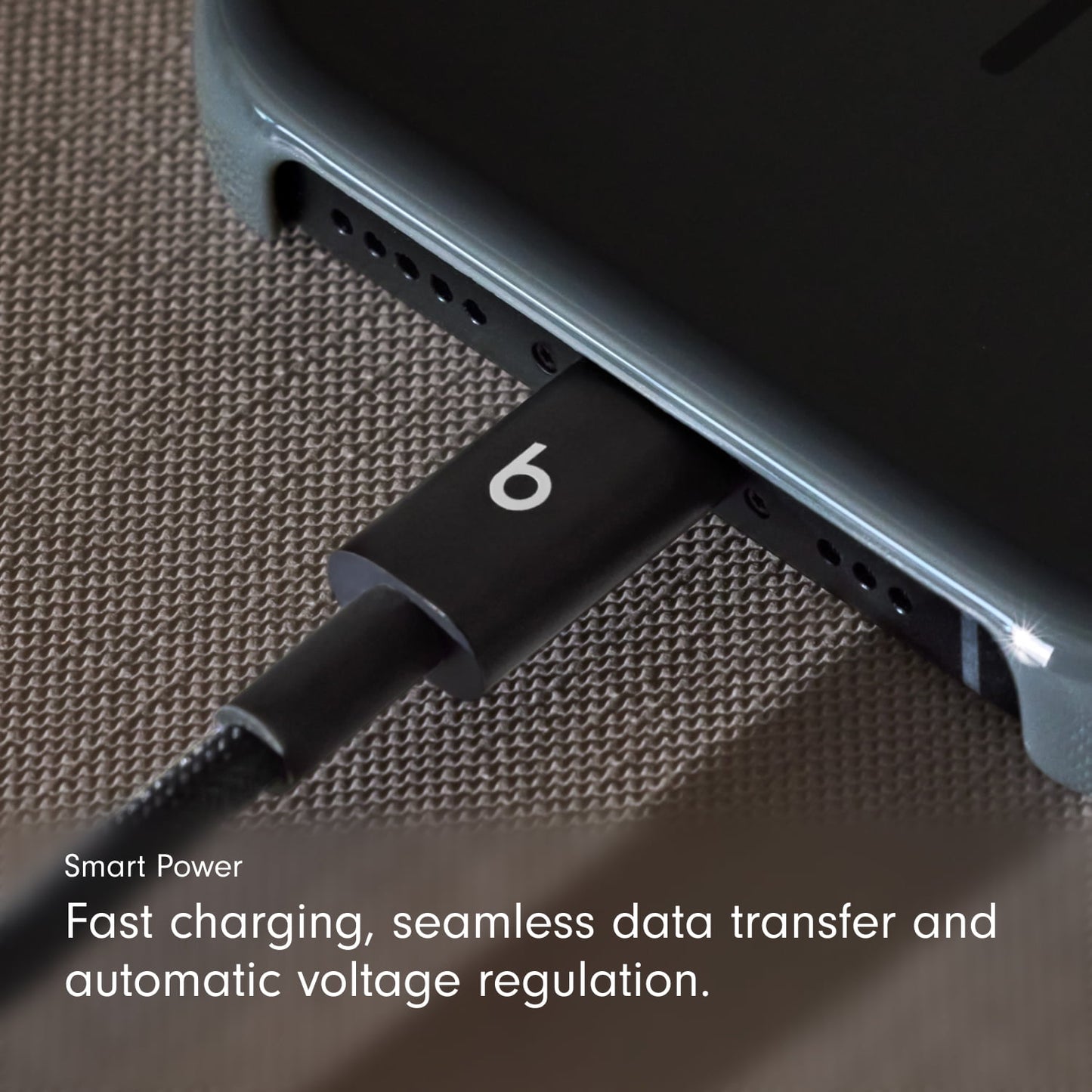 Apple Beats USB-C To USB-C Woven Cables (1.5 M) - Bolt Black (2-pack)