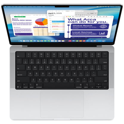 Apple 14-inch MBP: Apple M5 Chip With 10-core CPU And 10-core GPU, 16GB, 1TB SSD - Silver