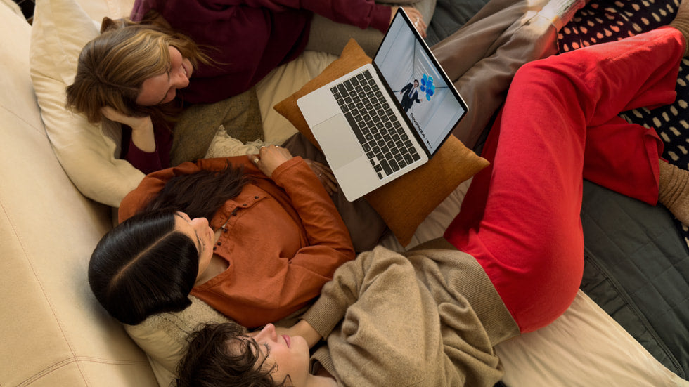 Apple MacBook Air M4 lifestyle at home