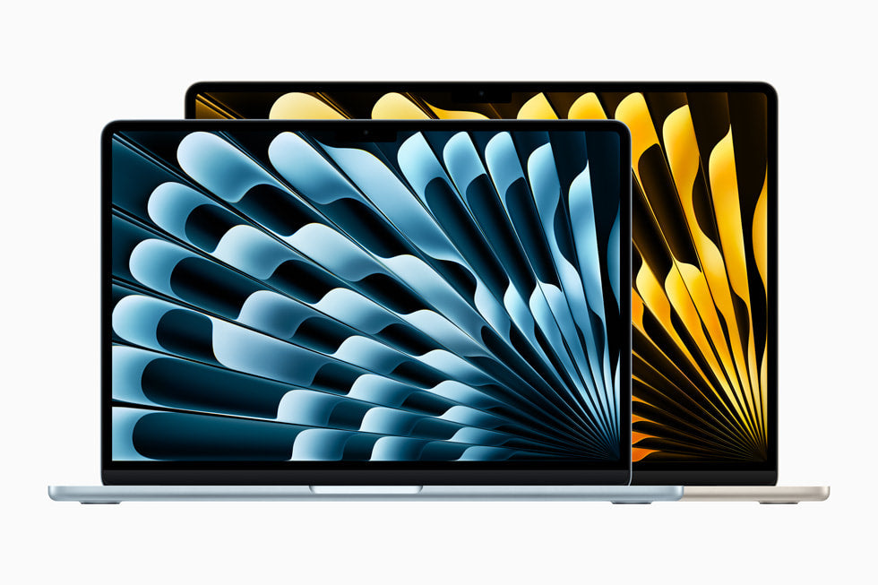 Apple MacBook Air M4 13-inch and 15-inch lineup