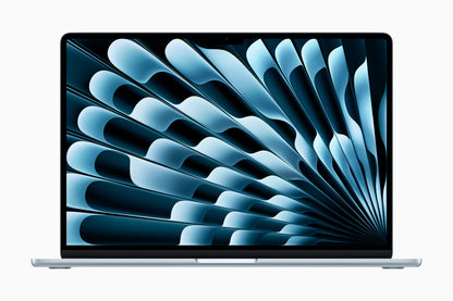 Apple MacBook Air M4 in sky blue color