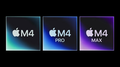 Apple MacBook Pro M4 chip series - M4, M4 Pro, M4 Max