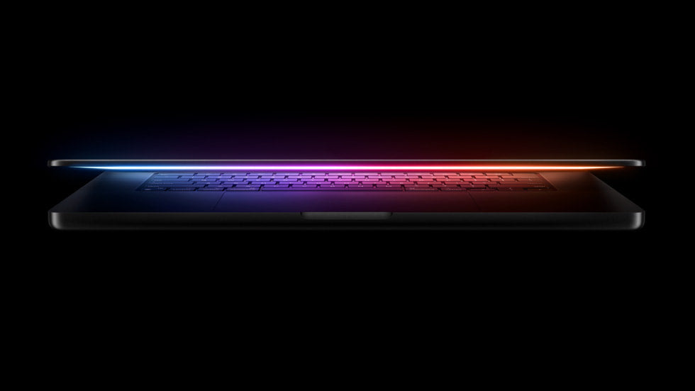 Apple MacBook Pro M4 - glowing hero shot