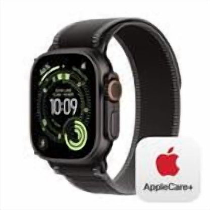 Apple Watch Ultra 3 GPS + Cellular 49mm Black Titanium Case with Black/Charcoal Trail Loop - S/M