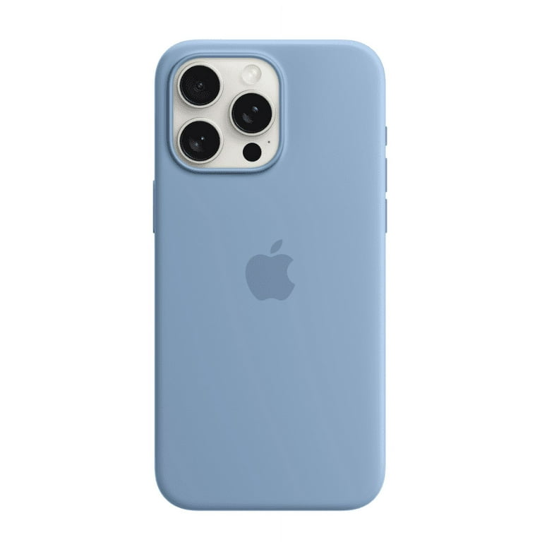 iPhone 15 Pro Silicone Case with MagSafe - Light Blue