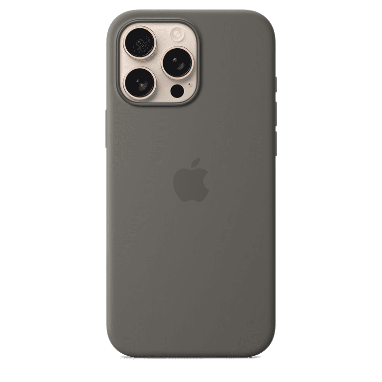 iPhone 16 Pro Max Silicone Case with MagSafe - Black