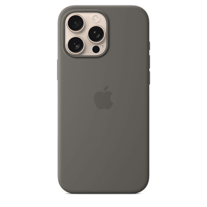 iPhone 16 Pro Max Silicone Case with MagSafe - Black