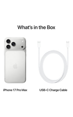 iPhone 17 Pro Max Silver - Left Side