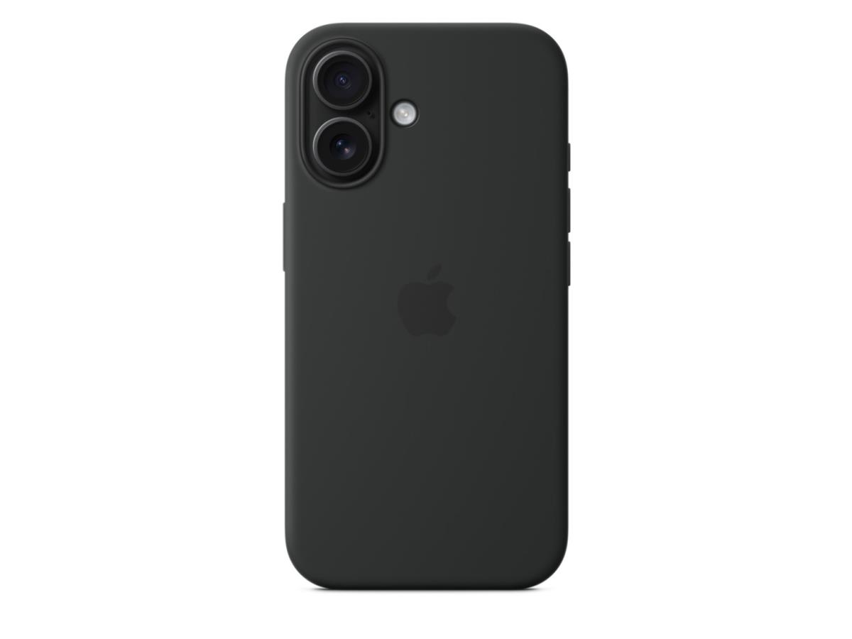 iPhone 16 Silicone Case with MagSafe - Black
