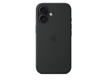 iPhone 16 Silicone Case with MagSafe - Black