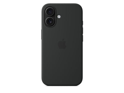 iPhone 16 Silicone Case with MagSafe - Black