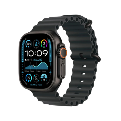 Apple Watch Ultra 3 GPS + Cellular 49mm Black Titanium Case with Black Ocean Band