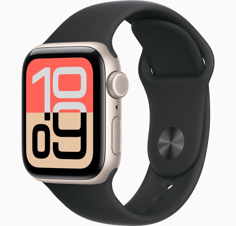 Apple Watch SE 3 40MM Starlight Aluminum - Sport Band - Cellular