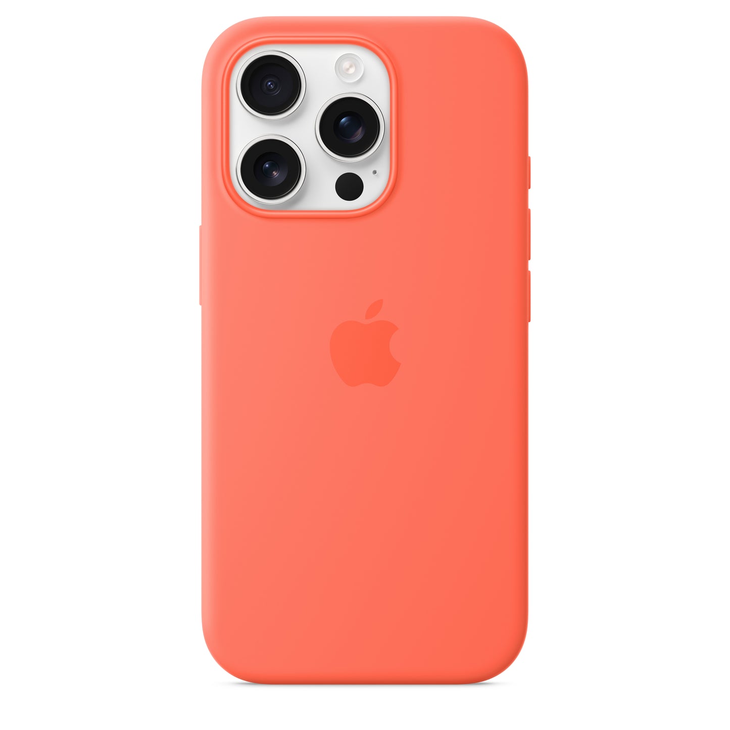 iPhone 16 Silicone Case with MagSafe - Tangerine