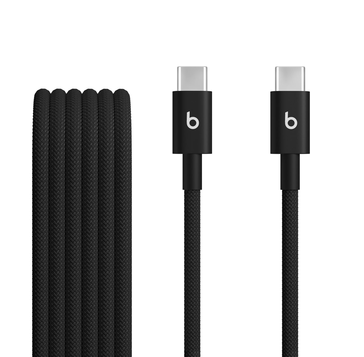 Apple Beats USB-C To USB-C Woven Cables (1.5 M) - Bolt Black (2-pack)