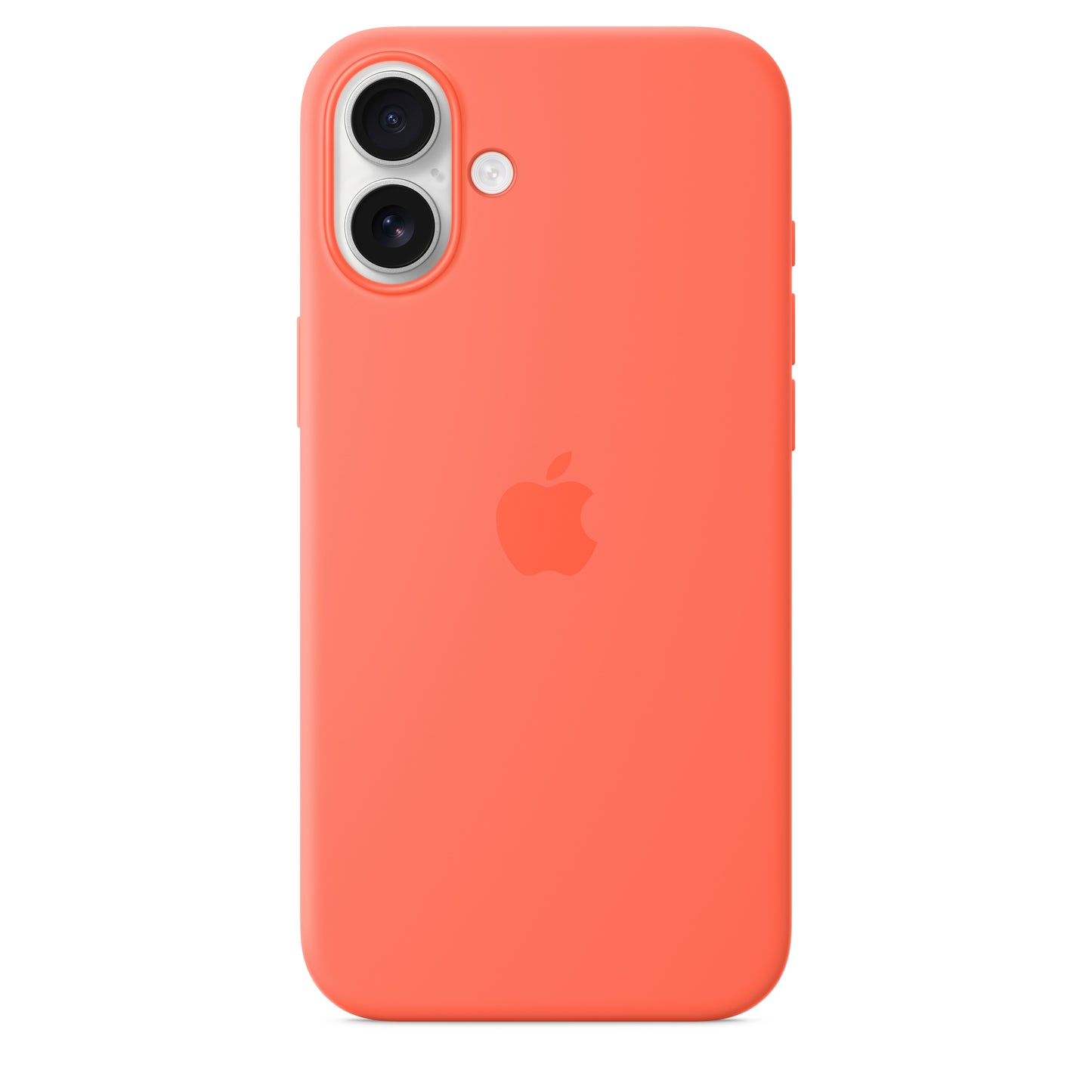 iPhone 16 Silicone Case with MagSafe - Tangerine