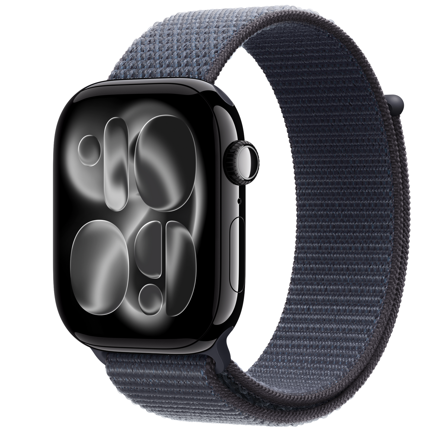 Apple Watch Series 11 46MM Jet Black Aluminum - Sport Band - Cellular