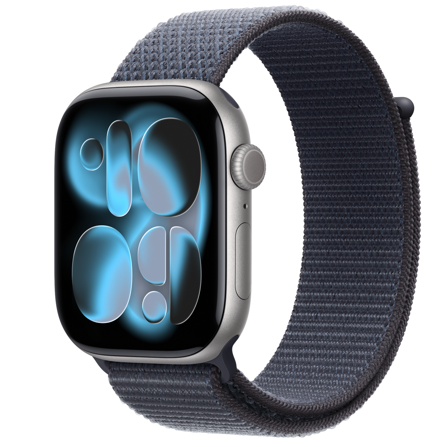 Apple Watch Series 11 GPS 46mm Space Gray Aluminum Case with Black Sport Band - S/M