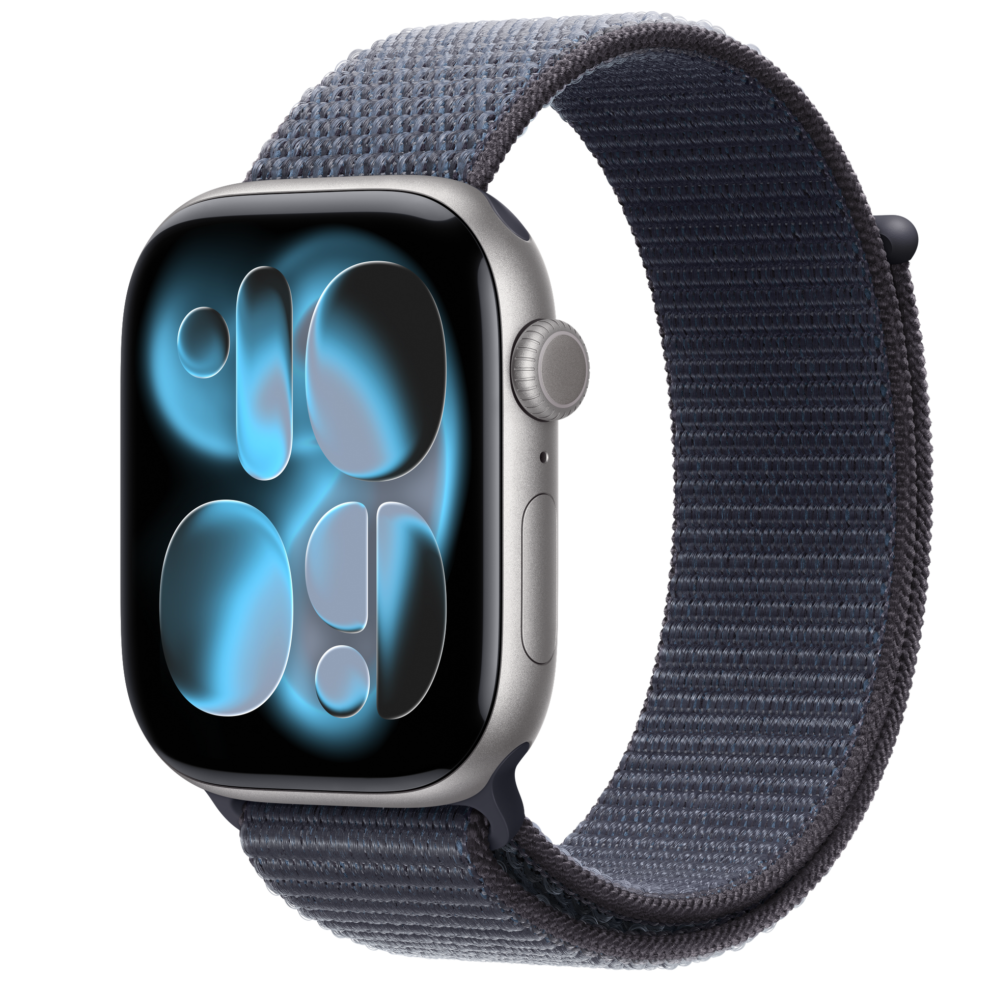 Apple Watch Series 11 GPS 46mm Space Gray Aluminum Case with Black Sport Band - S/M