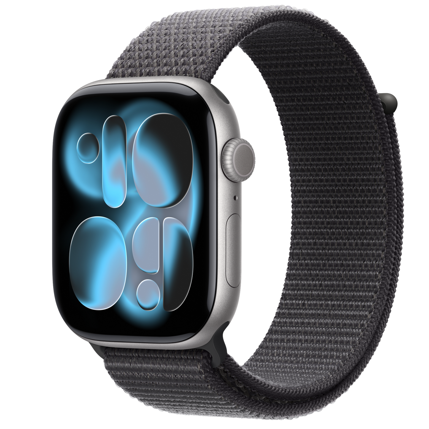 Apple Watch Series 11 GPS + Cellular 46mm Space Gray Aluminum Case with Black Sport Band - M/L